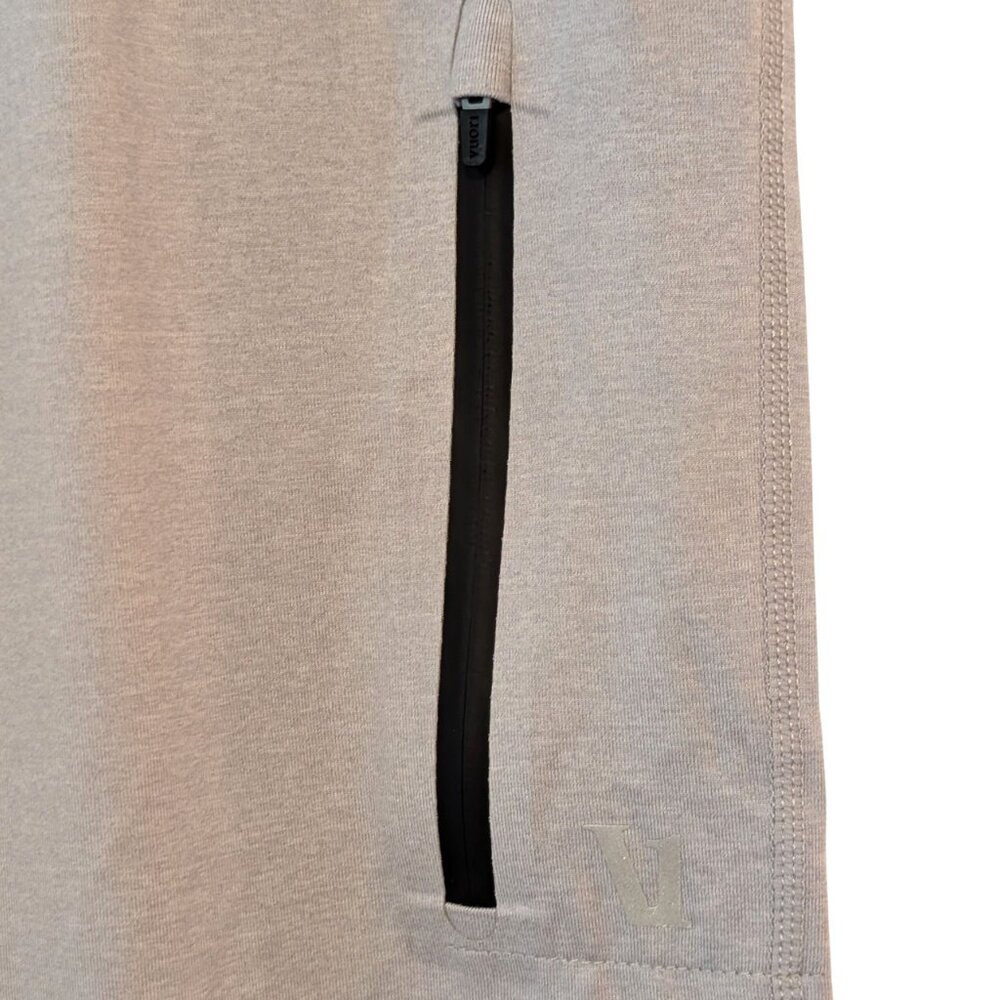 Vuori Mens Sz M Gray Sunday Performance Zip Pockets Drawstring Jogger Sweatpants - Picture 4 of 8
